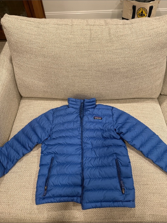Patagonia Other - Patagonia Kids Royal Blue Lightweight Down Puffer Jacket